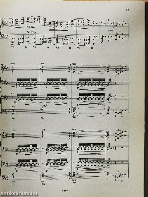 Klavier-Versionen Eigener Werke II.