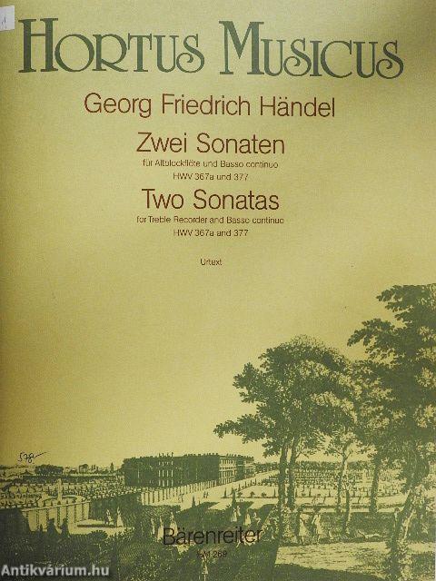 Zwei Sonaten/Drei Hallenser Sonaten/Sonaten für Violine mit Beziffertem Bass/Sonaten für Violine und Pianoforte