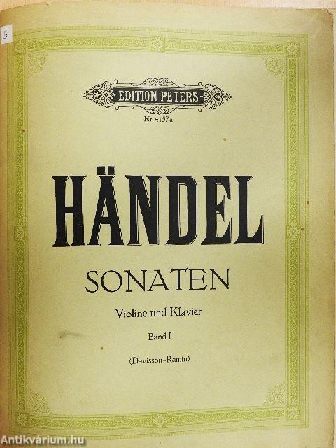 Zwei Sonaten/Drei Hallenser Sonaten/Sonaten für Violine mit Beziffertem Bass/Sonaten für Violine und Pianoforte