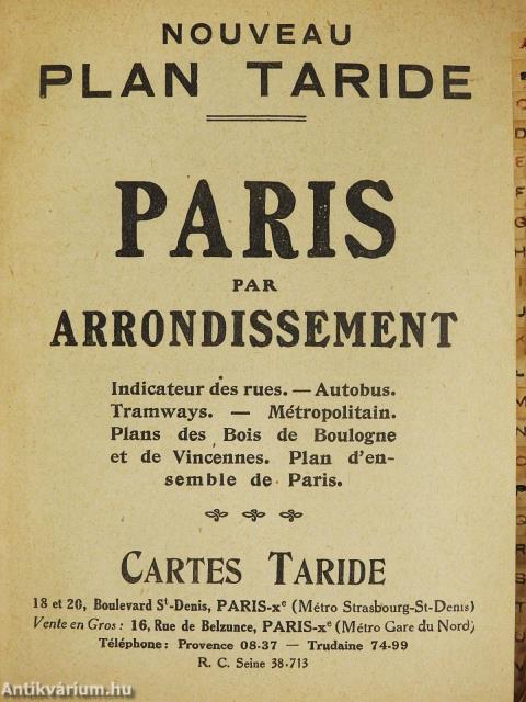 Paris par arrondissement