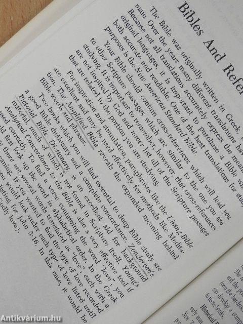 Personal Bible Study Notebook