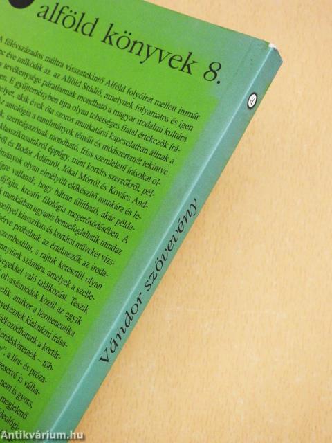 Vándor szövevény (dedikált példány)