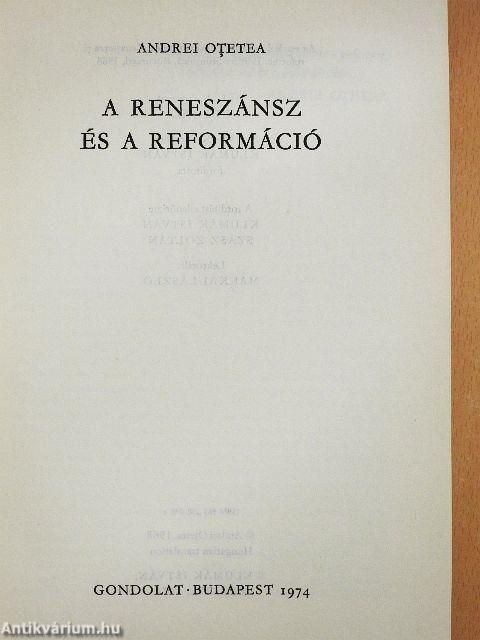 A reneszánsz és a reformáció