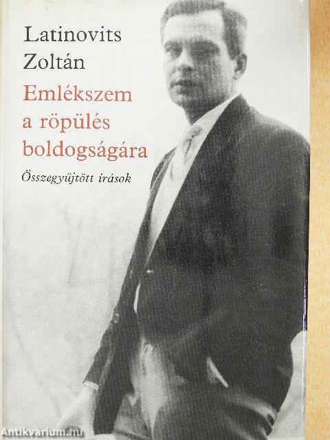 Emlékszem a röpülés boldogságára