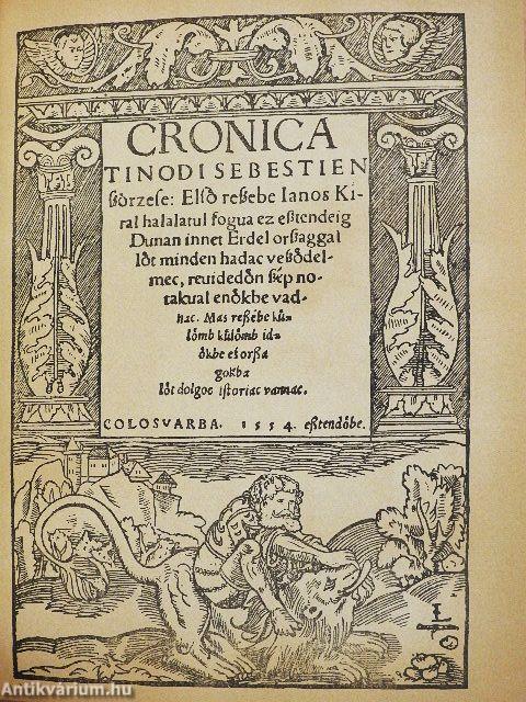 Tinódi Sebestyén cronica