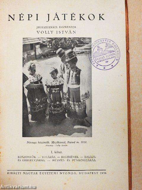 Népi játékok I.