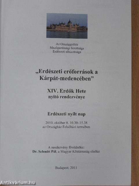 Erdészeti erőforrások a Kárpát-medencében