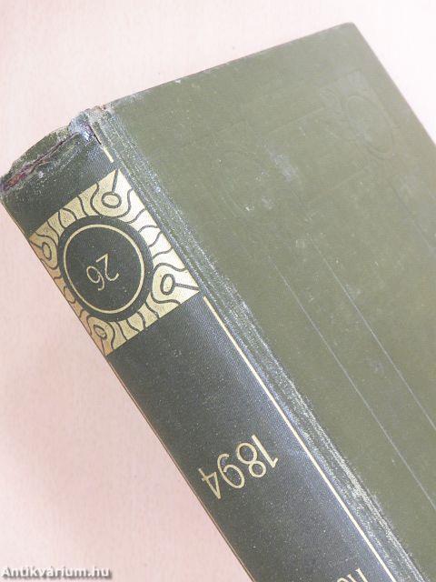 Természettudományi Közlöny 1894. január-december/Pótfüzetek a Természettudományi Közlönyhöz 1894. január-december