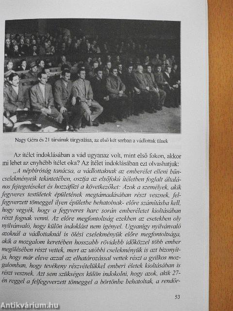 Sajószentpéteri emberek az 1956-os forradalmi eseményekben - A megtorlás áldozatai