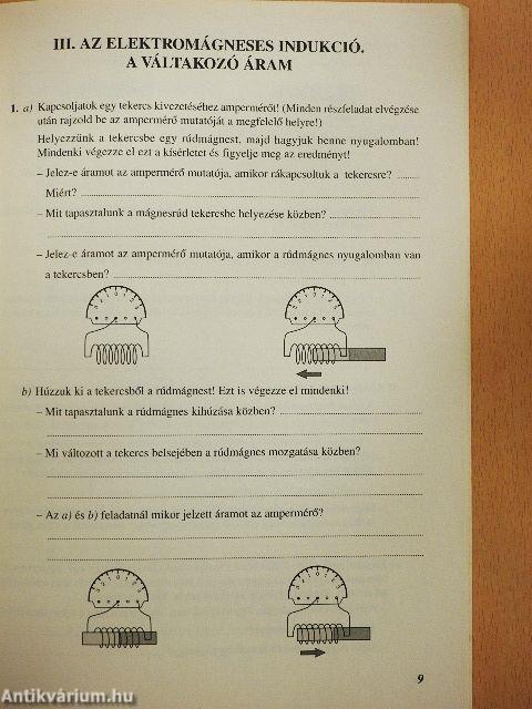 Fizika munkafüzet 8.