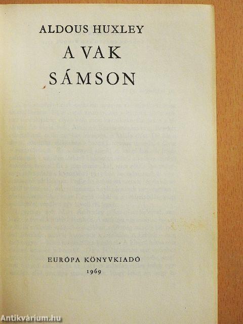 A vak Sámson