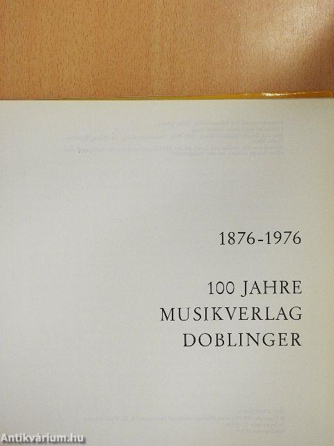 1876-1976: 100 Jahre Musikverlag Doblinger