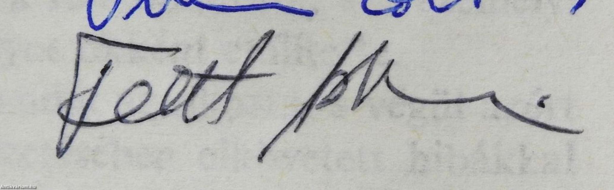 A DISZ és a KISZ 1953-1957 (kétszeresen dedikált példány)