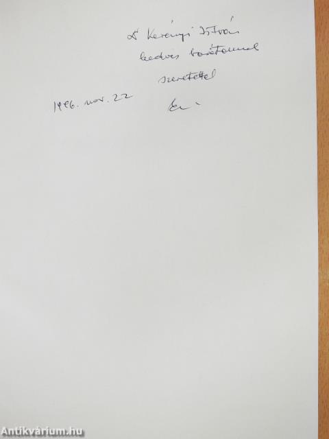 Magyarország fejlődéséért (dedikált példány)