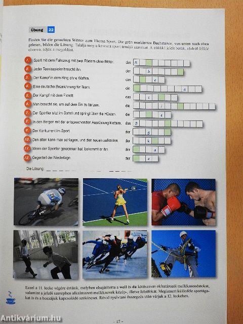 Német nyelv középhaladóknak 11-12. lecke