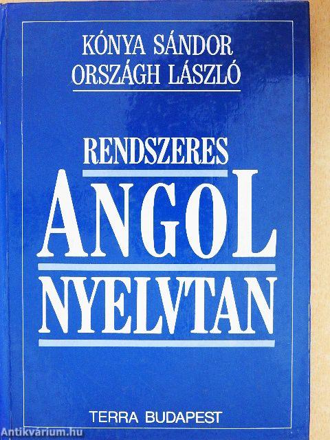 Rendszeres angol nyelvtan