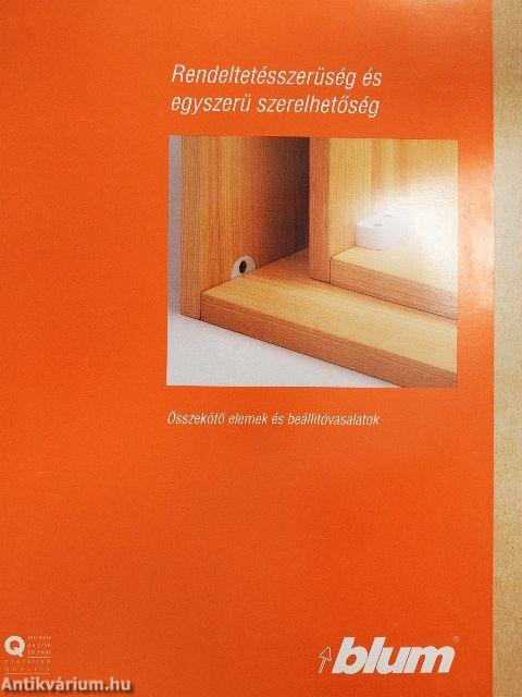 Blum - Összekötő elemek és beállitóvasalatok