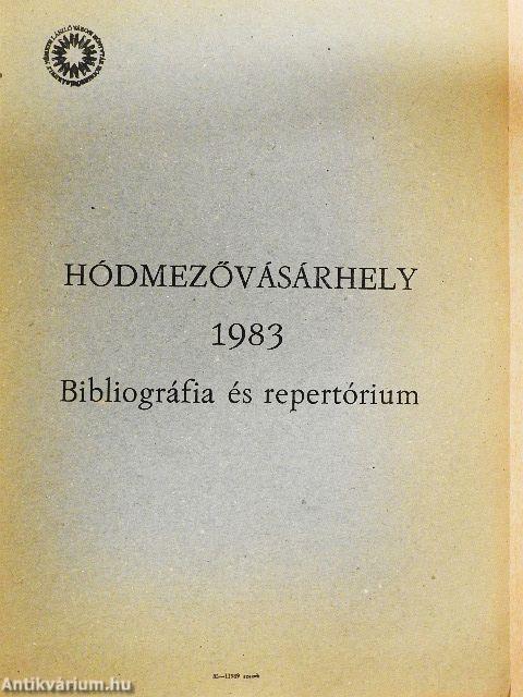 Hódmezővásárhely 1983