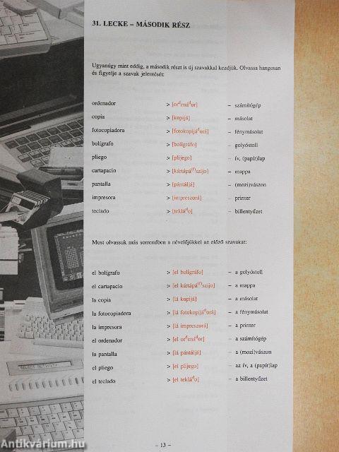 Spanyol nyelv kezdőknek 31. és 32. lecke