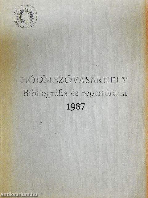 Hódmezővásárhely 1987