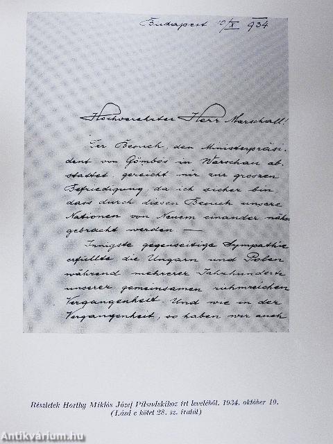 Horthy Miklós titkos iratai