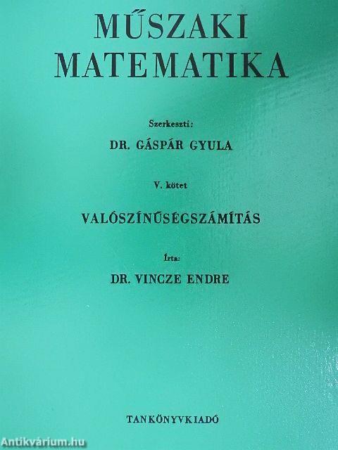 Műszaki matematika V.