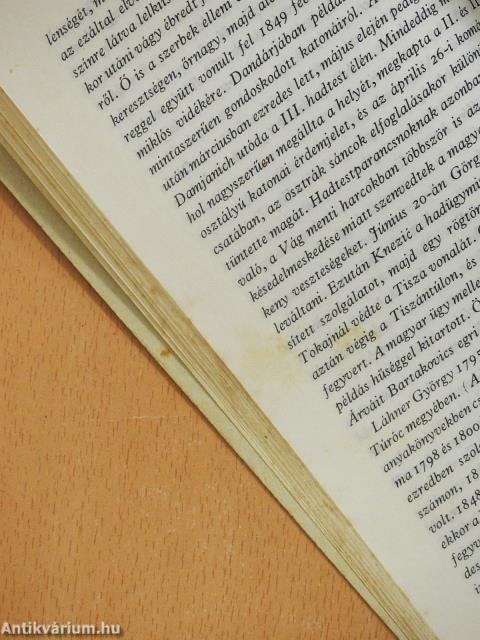 Az aradi vértanúk 1-2. (dedikált példány)