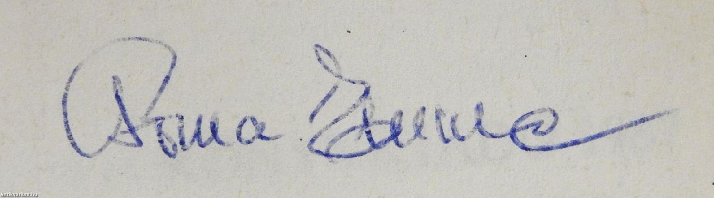 Fészek és fiókák (dedikált példány)