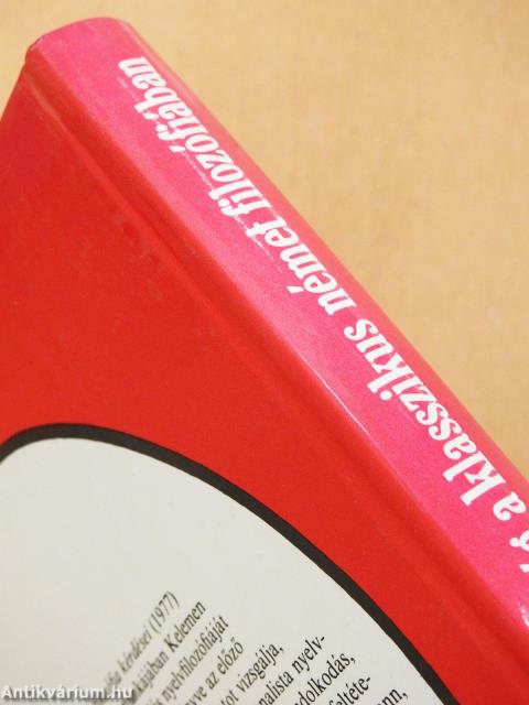 Nyelv és történetiség a klasszikus német filozófiában (dedikált példány)