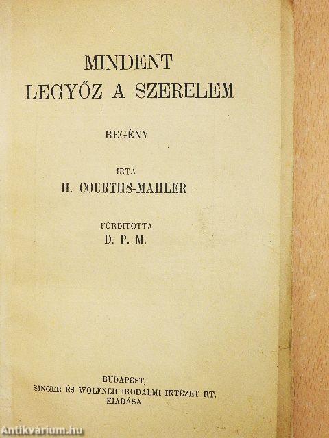 Mindent legyőz a szerelem