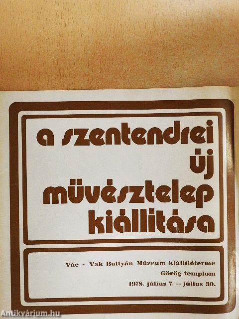 A szentendrei új művésztelep kiállítása