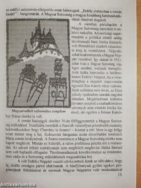 A politikus Kós Károly