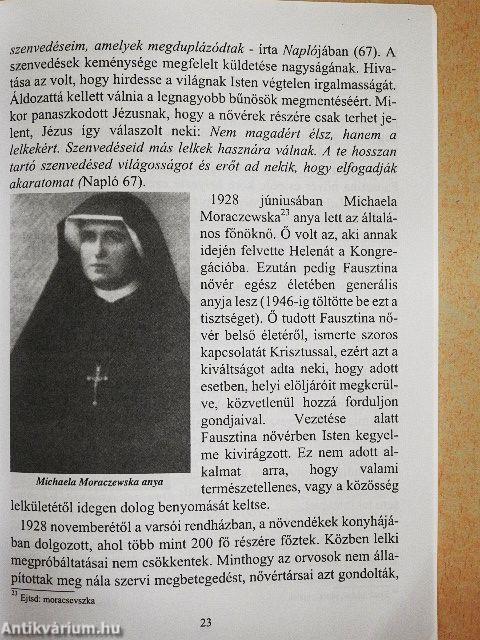 Az irgalmasság titkárnője és apostola