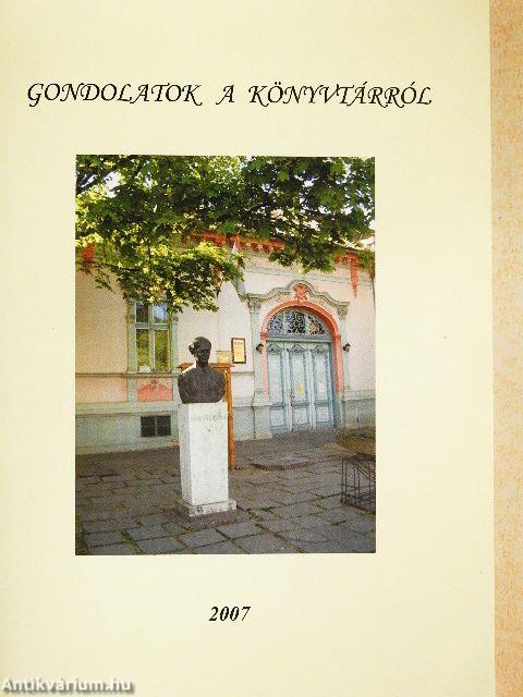 Gondolatok a könyvtárról