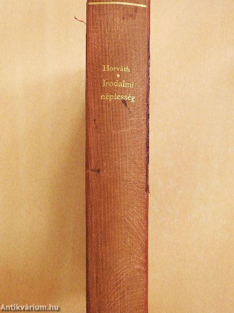 A magyar irodalmi népiesség Faluditól Petőfiig