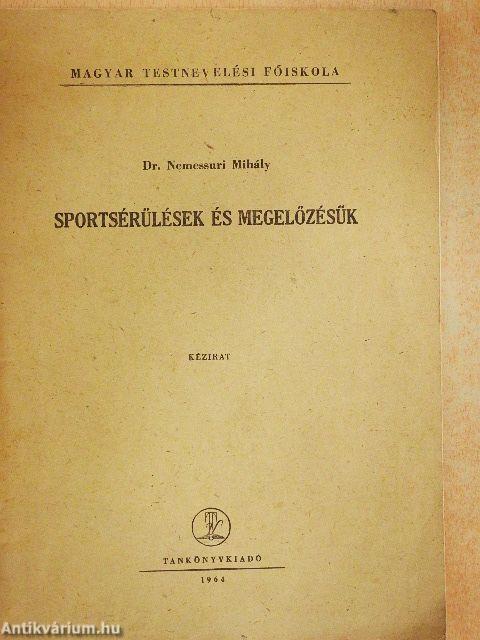 Sportsérülések és megelőzésük