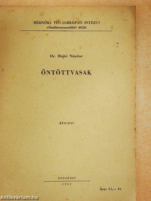 Öntöttvasak