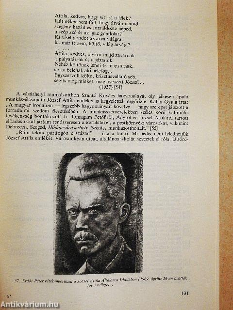 József Attila Hódmezővásárhelyen