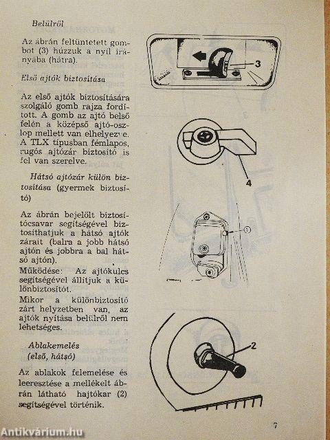 Dacia 1310 kezelési és karbantartási utasítás