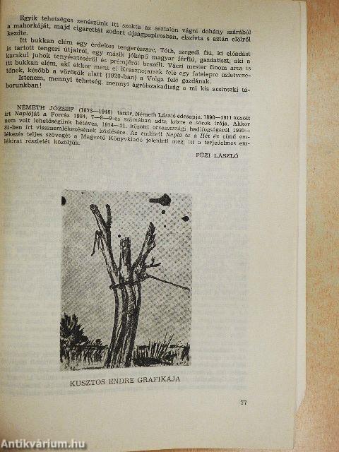 Tiszatáj 1991. január