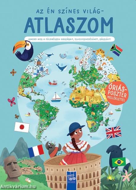 Kihajtható atlasz: Az én színes világatlaszom