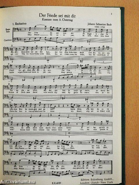 Kantate 158/Cantata 159/Kantate 161/Cantata 182