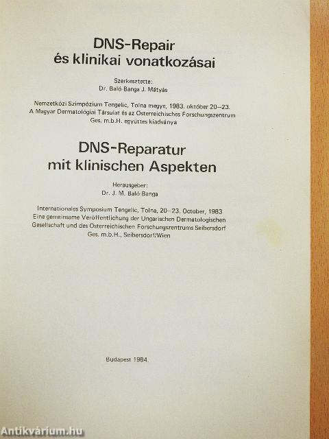 DNS-Repair és klinikai vonatkozásai