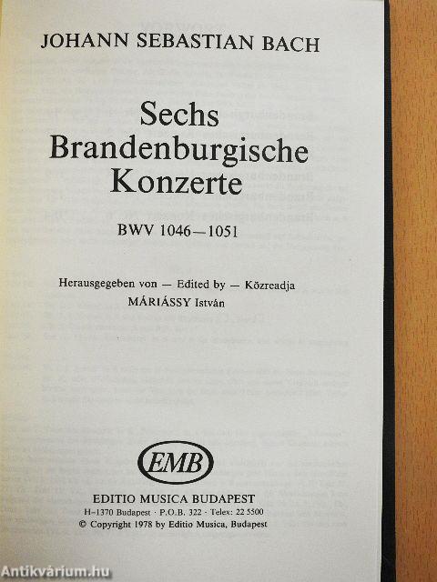 Sechs Brandenburgische Konzerte