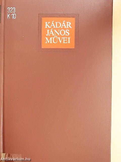 Kádár János művei I.