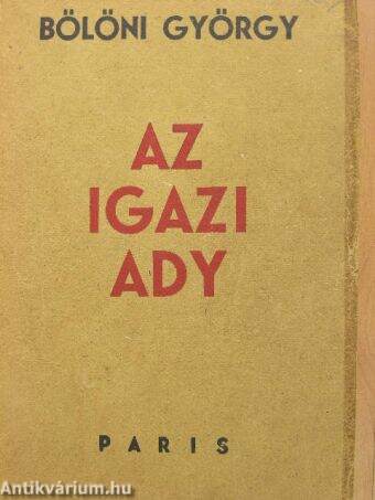 Az igazi Ady