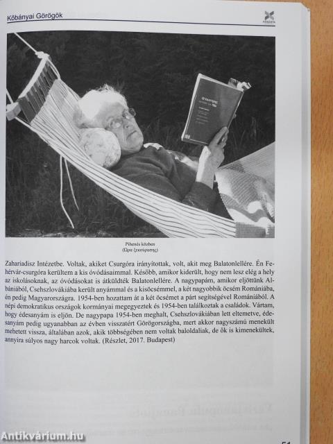 Kőbányai görögök (dedikált példány)