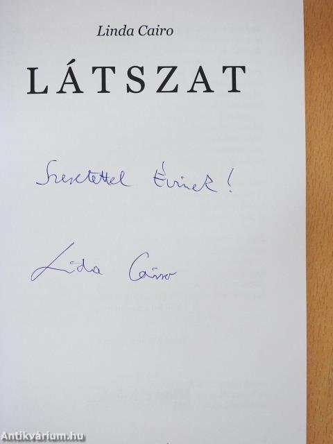 Látszat (dedikált példány)