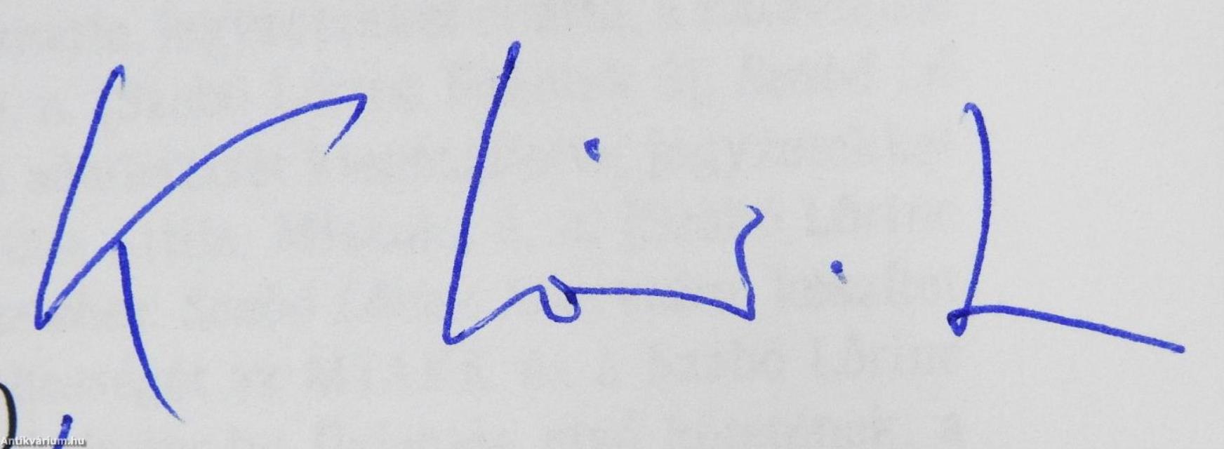 Titkok egy élet/műben (dedikált példány)