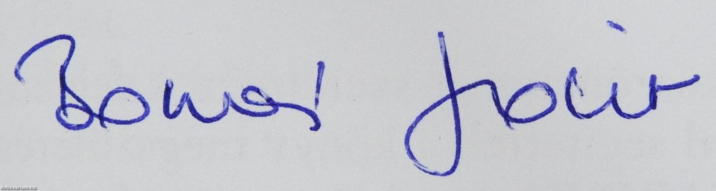 Mancsok a tenyeremben I. (dedikált példány)